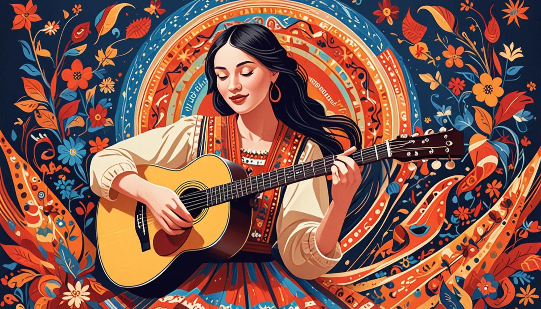 The Influence of Folk Music on the Formation of American Cultural Identity